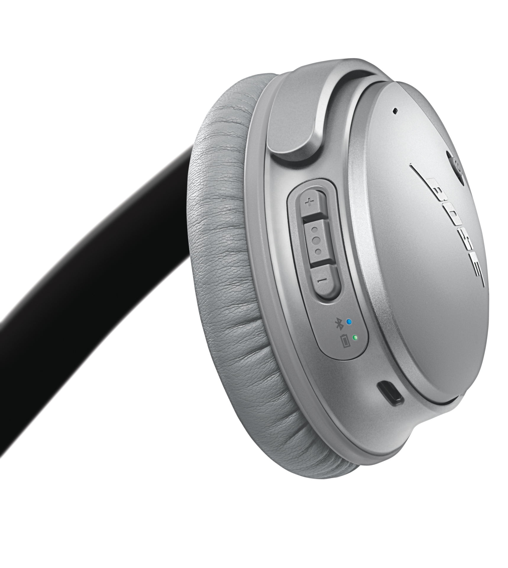 vækst måtte Milestone Bose QuietComfort 35 Noise Cancelling Bluetooth Over-Ear Headphones, Silver  - Walmart.com