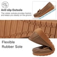 thumbnail image 6 of CHICVOMEY Dressy Shoes for Women Loafers Penny Loafers for Women with Arch Support Slip On Flats for Walking & Work, 6 of 9