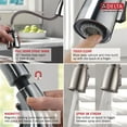 thumbnail image 4 of Leland Single-Handle Pull-Down Sprayer Kitchen Faucet with Soap Dispenser and MagnaTite Docking in Stainless, 4 of 7