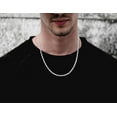 thumbnail image 5 of Savlano 925 Sterling Silver 4.5mm Solid Italian Rope Diamond Cut Twist Link Chain Necklace with Gift Box for Men & Women - Made in Italy, 5 of 6
