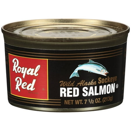 Sockeye Red Salmon - (2 Pack) Trident Royal Red Wild Alaskan Red Sockeye Salmon, 7.5 oz