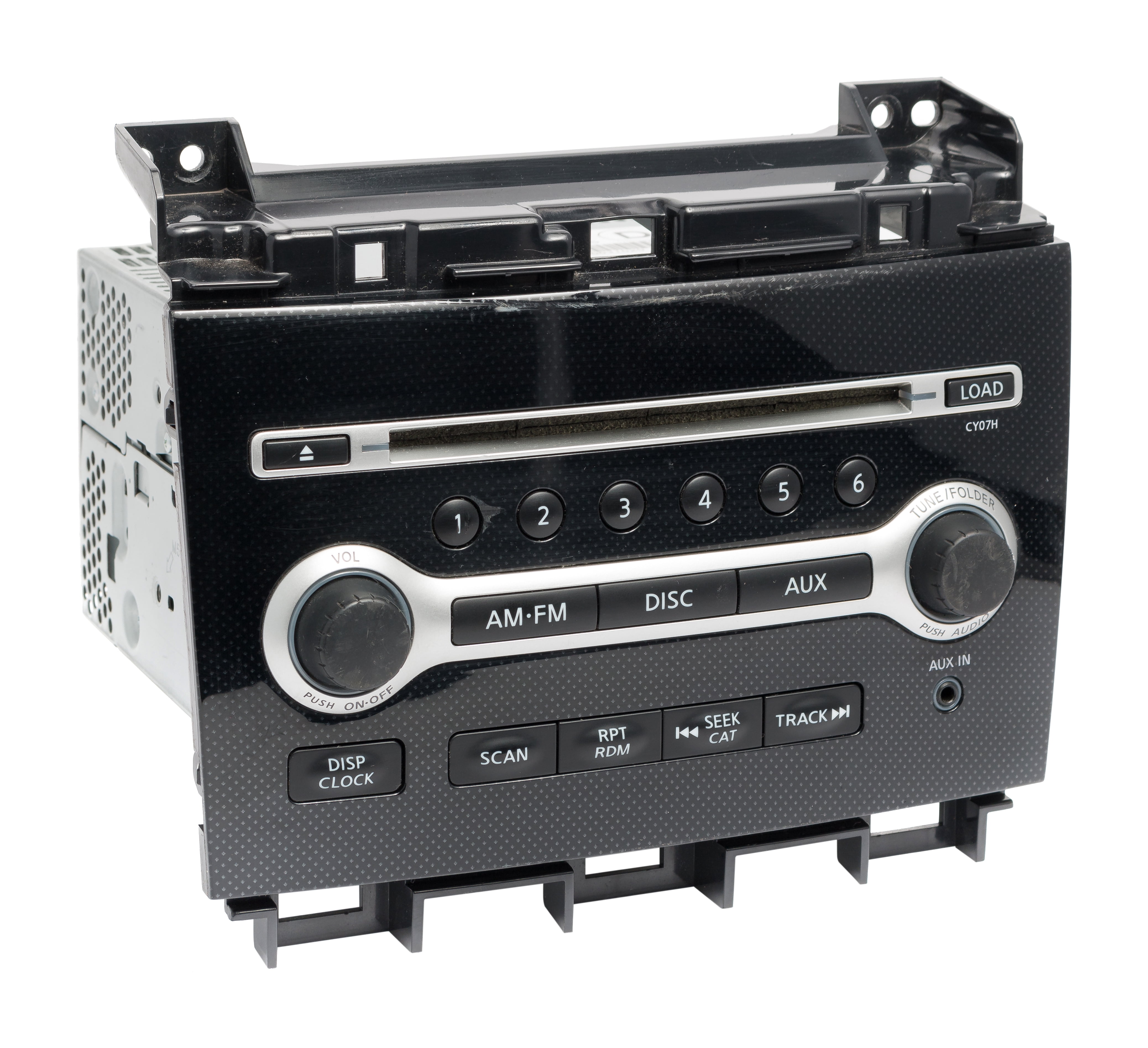 Restored 2011 Nissan Maxima AM FM Radio 6 Disc CD MP3 Player Aux ID 28185ZX75A Face CY07H (Refurbished)
