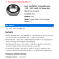 thumbnail image 2 of Front Spindle Nut - Compatible with 1999 - 2007 Ford F-350 Super Duty 2000 2001 2002 2003 2004 2005 2006, 2 of 2