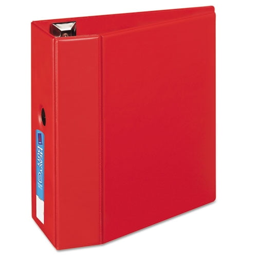 Heavy-Duty Non-View Binder with DuraHinge, Locking One Touch EZD Rings and Thumb Notch, 3 Rings, 5 Heavy-Duty Non-View Binder with DuraHinge, Locking One Touch EZD Rings and Thumb Notch, 3 Rings, 5