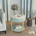 thumbnail image 5 of Furniture of America Timi Glam Wood 1-Drawer End Table in Green, 5 of 9