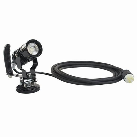 Larson Electronics HMLBLT-18W-LED-25-SP-515 18 watt LED Spotlight with Magnetic Base, 25 ft. Cord with Plug, Adjustable Tilting Base with Grip Handle - 25 Spot