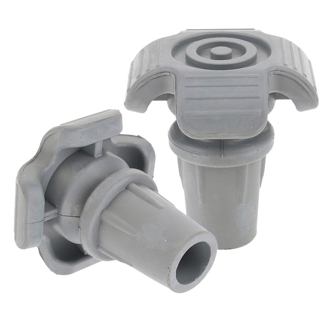 Puntas de goma para bastones Sunnimix 2 Piezas Antideslizante 7/8 Pulgadas