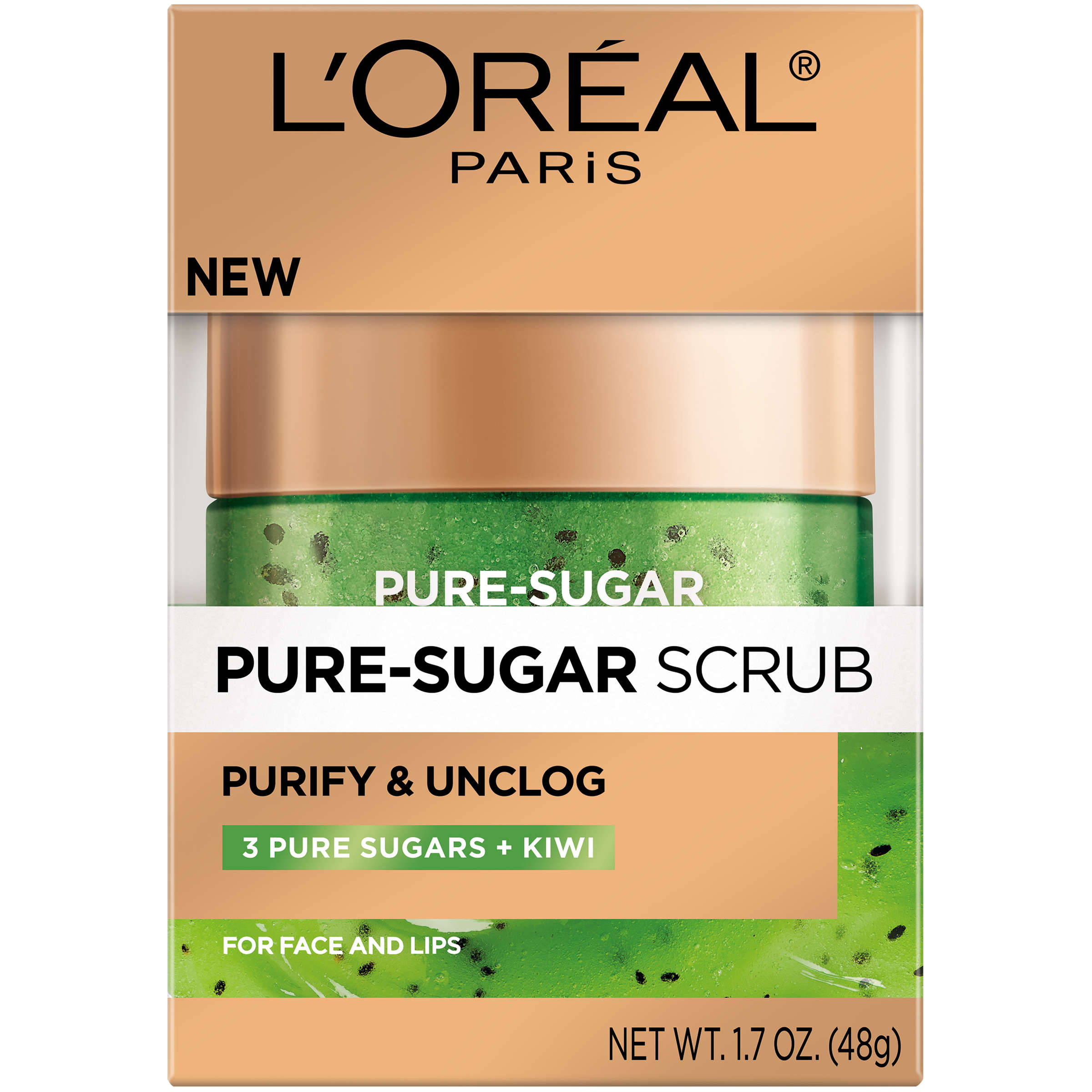 L'Oreal Paris Pure Sugar Scrub Purify & Unclog, 1.7 oz. - image 5 of 6