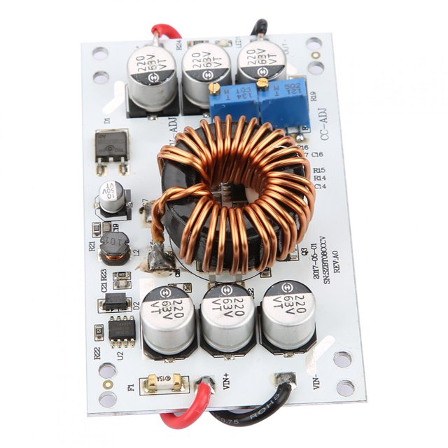 Alimentation Haute Puissance DC-DC, Alimentation Réglable, Stable Fiable pour la Batterie d'Alimentation de Voiture Chargeant une Conversion Élevée