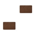 thumbnail image 2 of Maytalsory Quick-drying Bathroom Rugs Exquisite Crafted For Easy Cleaning Toilet Rugs Bath Mat Carpets Coffee 2PCS, 2 of 6