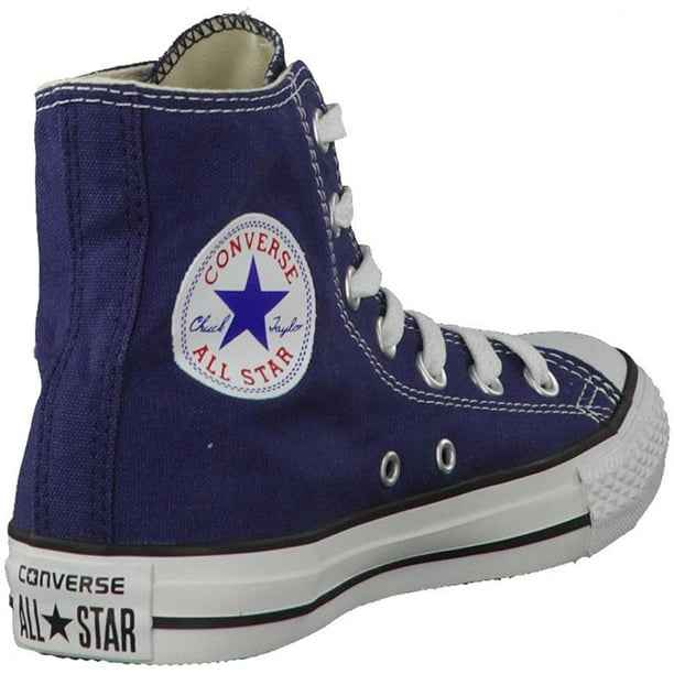Verstikkend schors Kiezen Converse Chuck Taylor All Star Canvas Hi Top Unisex Sneakers - Navy - 7M/9W  - Walmart.com