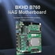 thumbnail image 3 of Placa Base Mini ITX B760 NAS Procesador Doméstico CPU LGA1700 2xDDR5 4xi226 2.5G 2xM.2 NVME 8xSATA Servidor Firewall Qnas, 3 of 5