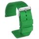 thumbnail image 1 of Amarillo Nylon Reloj Correa 24mm Ancho Duradero Nylon Correa con Plata Hebilla, Universal Reemplazo Lienzo Reloj Correa 46, 1 of 6