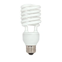 Satco 26 Watt - Mini Spiral CFL - 5000K 82CRI - Medium Base - 230V (S7414)