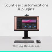 Logitech MX Master 4, Ergonomic Wireless Mouse with Advanced Performance Haptic Feedback, Ultra-Fast Scrolling, Black