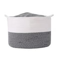 thumbnail image 2 of Kingway Furniture Large Woven Laundry Basket with handle, 2 of 10