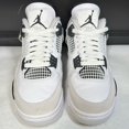 thumbnail image 2 of Air Jordan 4 Retro 'Military Black' - size 5, 2 of 5
