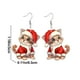 thumbnail image 3 of Adorable Christmas Pet Earrings With Festive Santa Hat Lightweight Jewelry For Holiday Celebrations Ideal For Animals Lovers And Gift Giving, 3 of 6