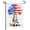 Garden Flag-4, variant on In Our Hearts Forever Garden Flag 12×18in Double Sided Soft Remembrance Floral UV Protected Fade Resistant Weatherproof Decor For Outdoor Lawn Patio Yard Memorial Decor