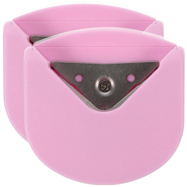 2Pcs Punch Corner Rounder Picture Corner Cutter Convenient Corner Trimmer for Handicrafts