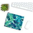 thumbnail image 4 of Tropical Palm Leaves Hawaii Jungle Mouse Pad 9.5x7.9in Premium-Textured Washable Non-Slip Rubber Base Small Mousepad for Desktop & Laptop, 4 of 5