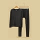 thumbnail image 4 of Conjuntos de ropa interior térmica para hombre, informal, de manga larga, cuello redondo, pantalones y tops, conjuntos de ropa interior térmica para mujer, de poliéster., 4 of 5