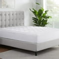 thumbnail image 3 of Serta ComfortSure Pillow Top Mattress Pad, Cotton Dobby Cover, Full 54” x 75”, White, 3 of 10