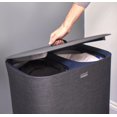 thumbnail image 2 of Joseph Joseph Tota 90-litre Laundry Hamper Separation Basket with Lid - Black, 2 of 2