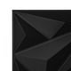 thumbnail image 4 of Panel De Pared 3d Negros 30x30 Cm 10 Piezas Decoración, 4 of 5