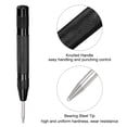 thumbnail image 3 of Uxcell 5-Inch Spring-Loaded Adjustable Automatic Center Hole Punch Puncher Tool Black, 3 of 5
