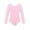 Pink, variant on DPOIS Kids Girls Classic Long Sleeves Ballet Dance Leotard Gymnastic Bodysuit Lavender 10