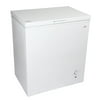 Koolatron Chest Freezer 5.0 cu ft, Compact Freezer (155L) White, Manual Defrost
