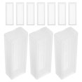 thumbnail image 2 of OUNONA 10 Pcs Boîte de Rangement Réutilisable pour Microscope pour Préparation et Organisation des Glissières Conteneur Rectangulaire Transparent, 2 of 9