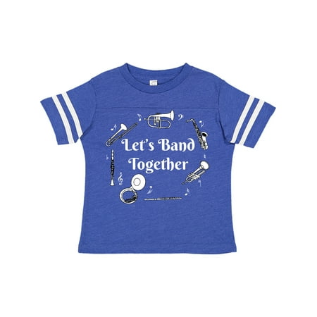 

Inktastic Band Together White Text Gift Toddler Boy or Toddler Girl T-Shirt