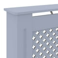 thumbnail image 1 of vidaXL Cache-Radiateur MDF Gris 78 cm, 1 of 5