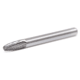 thumbnail image 3 of SF-1 Tree Shape Round Nose - Premium Double Cut Tungsten Carbide Burr 1/4" Shank, 3 of 5