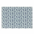thumbnail image 1 of Star Cutting Board, Hand Drawn Illustration of 5 Pointed Doodle Style Stars Geometric Pattern, Decorative Tempered Glass Cutting and Serving Board, Small Size, Violet Blue White, by Ambesonne, 1 of 1