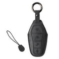 thumbnail image 2 of DYNWAVECA Couverture de Porte-Clés de Voiture de Protection à 360 Degrés Accessoire Auto Résistant à l'Usure Smart Key Protector Coque de Boîtier de Clé pour Joint Atto 3 Noir, 2 of 9
