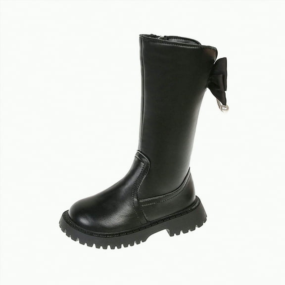 CAICJ98 Kids Knee High Riding Boots Fashion Winter Boots Zipper Tall Kids Boots Girls (Toddler/Little Kid/Big Kid),2