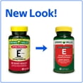 thumbnail image 3 of Spring Valley Extra Strength Vitamin E Supplement D-Alpha Softgels for Heart Health, 670 mg (1,000 IU), 60 Count, 3 of 12