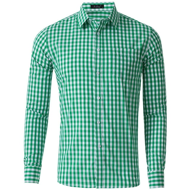 CEHVOM Chemise à Manches Longues Ajustée Décontractée pour Hommes Automne Col Rabattu en Solde