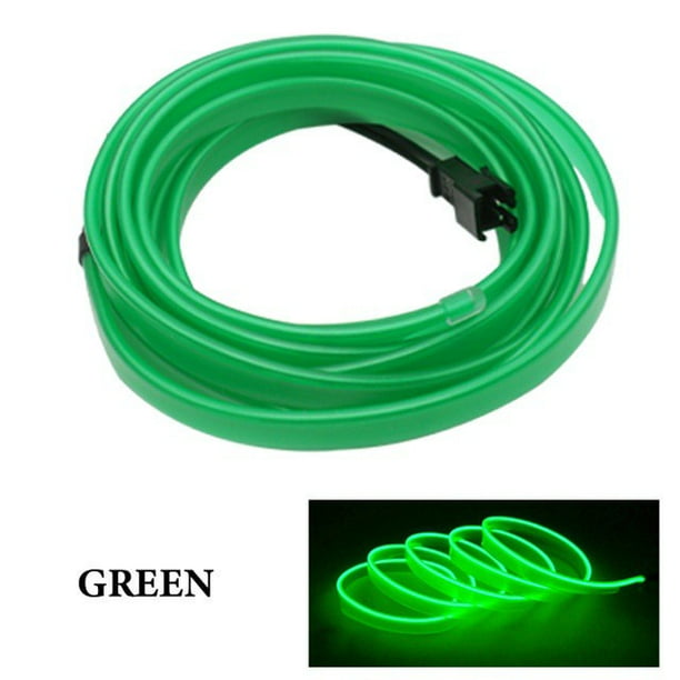 Tira De Luces Led Accesorios Para Motocicleta Cinta Suave DRL 12V Decorar Atmósfera Impermeable EL Luz Lateral