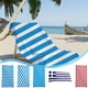 thumbnail image 1 of Toalla de Playa Extragrande a Rayas para Adultos, Unisex, Ideal para Nadar y Viajar | Xl 160X80Cm Toalla Multicolor de Poliéster para Camping, Tomar El Sol y Vacaciones | Incluye Toalla de Playa de F, 1 of 6