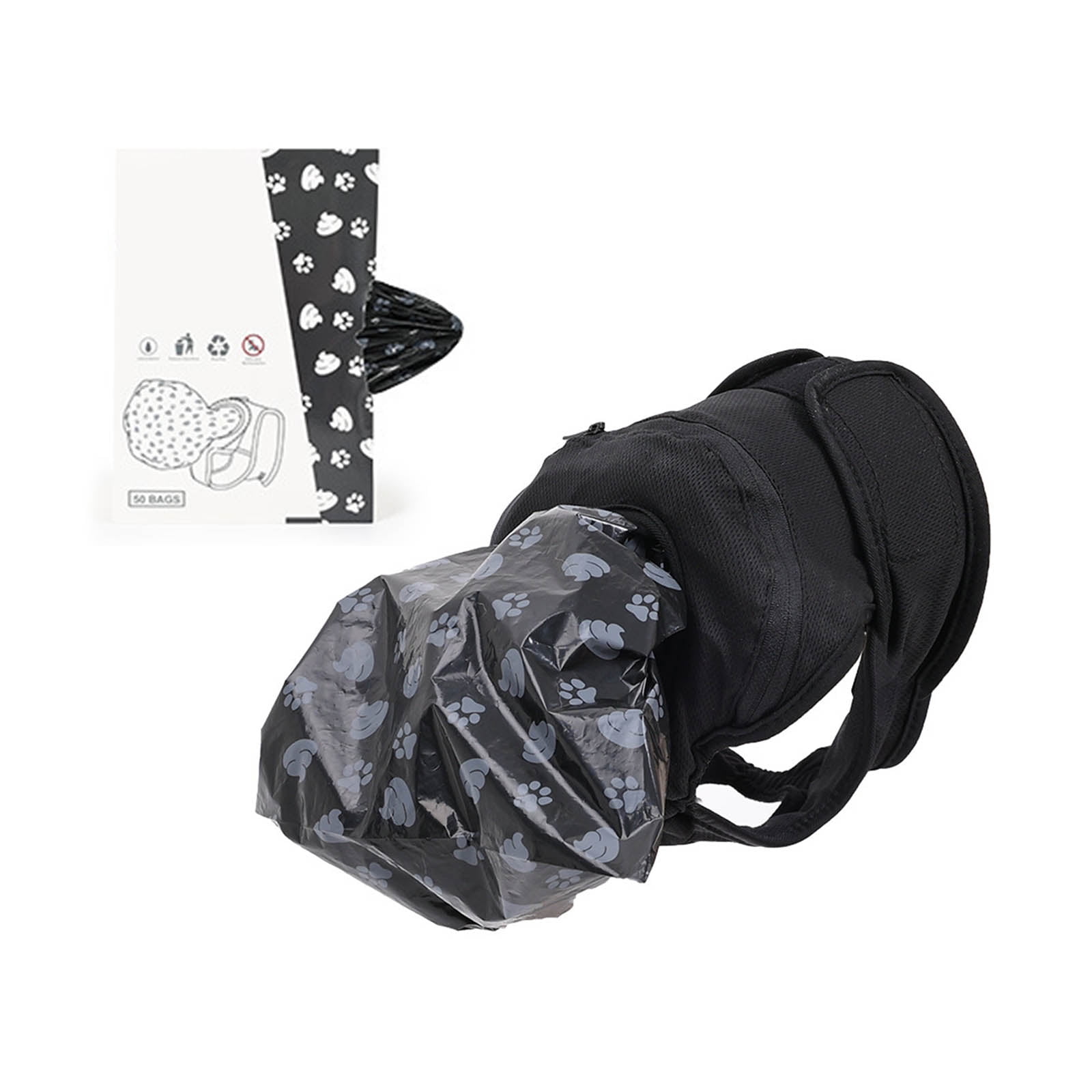 Dog Period Briefs Pants Pantie Soft Suspener Comfortable Pants with 50Pcs Poop Bag Female Dog Diapers