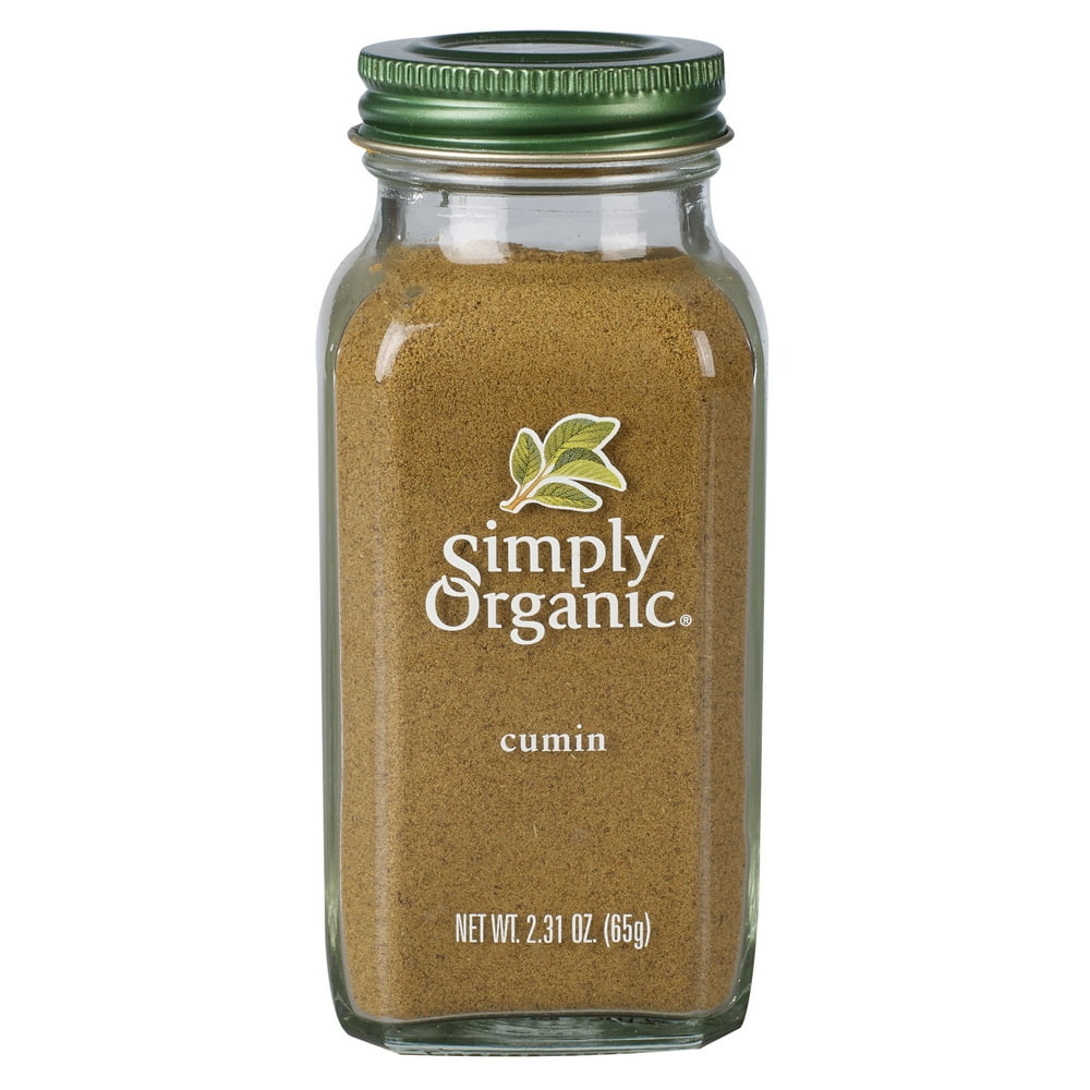 Simply Organic Cumin Seed Ground Certified Organic 2.31 oz. bottle