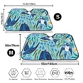 thumbnail image 3 of Uemuo Flying Swallows Pattern Accordion Car Windshield Sun Shade, Foldable Reflective Sun Visor for Car, Reflector Windshield Sunshade-Medium, 3 of 7