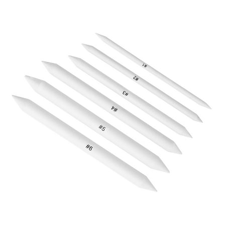 Clispeed 6Pcs Sketching Eraser and Blending Tools Set for Versatile Drawing and Art Blending