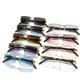 thumbnail image 5 of Typpkmm Fashion Rectangular Sunglasses Men Women Cheetah Brand Designer Rimless Cool Vacation Sun Glasses, 5 of 7
