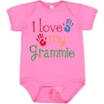 thumbnail image 3 of Inktastic I Love My Grammie Boys or Girls Baby Bodysuit, 3 of 5