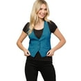 thumbnail image 4 of Made by Olivia Women's Dressy Casual Versatile Racerback Vest Tuxedo Suit Waistcoat, 4 of 6